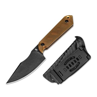 Kizer Harpoon Mini Messer Feststehende Klinge 3V-Stahlklinge PEI-Griff 1040S5