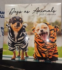 Dogs as Animals 16 Months 2025 Calendar