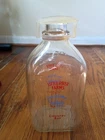 Vintage 1960’s Little River Farms Half Gallon Glass Milk Bottle