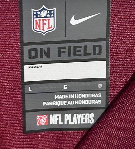 Maglia Taylor Heinicke donna L Washington Commanders #4 calcio Nike sul campo - Foto 5 di 18