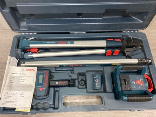 Bosch 360-Degree Self Leveling Rotary Laser Level Kit GRL1000-20HV (A1D029534)