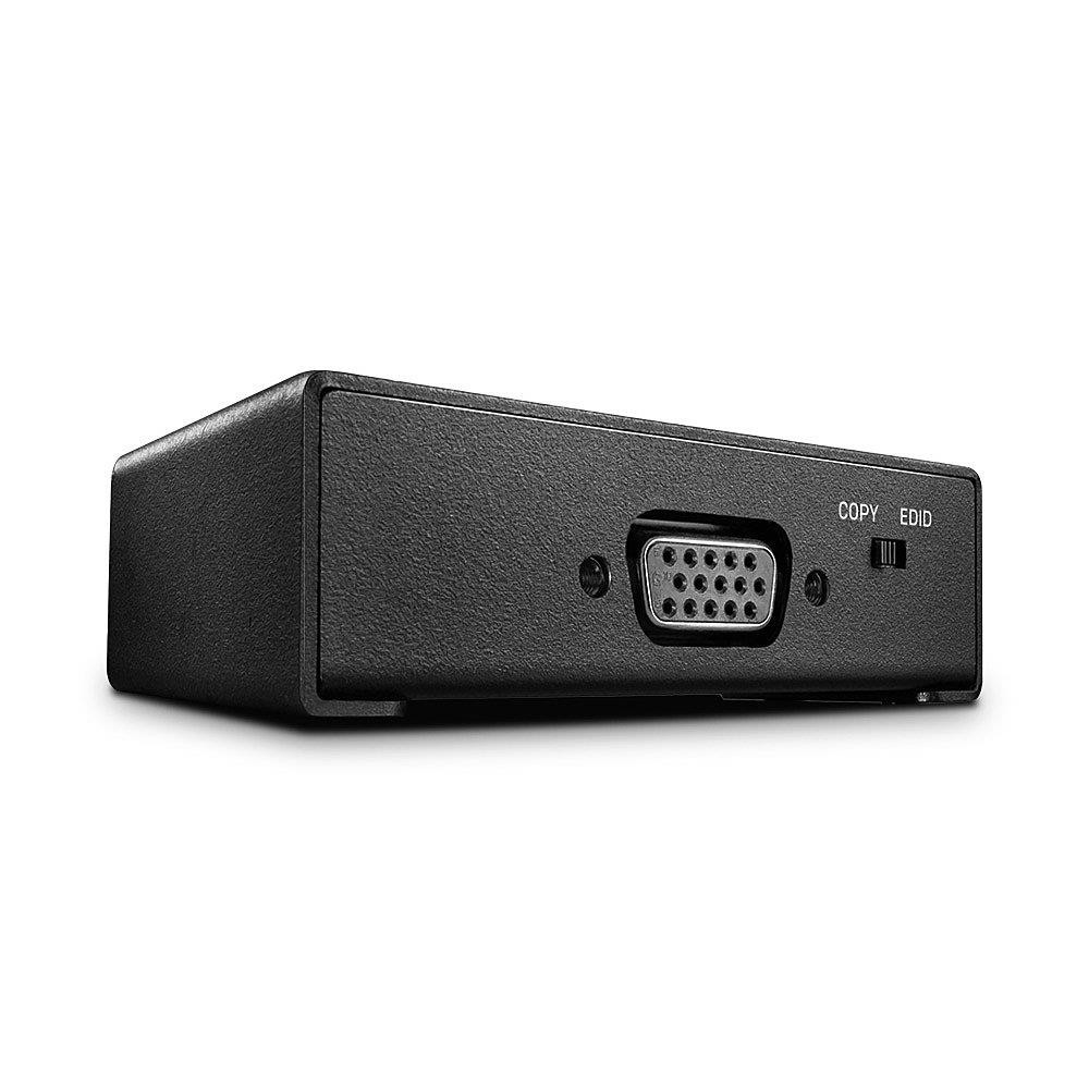 Enregistreur EDID LINDY 32120 pour signaux HDMI VGA et DVI noir