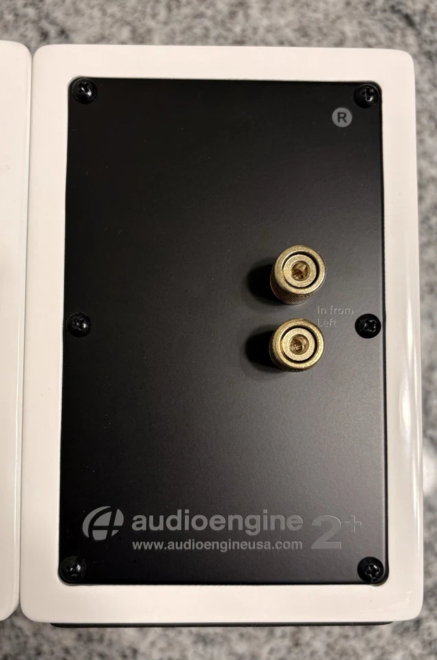 Audioengine A2+BT - Viene con todos los cables y soportes de goma Foto 3 de 3