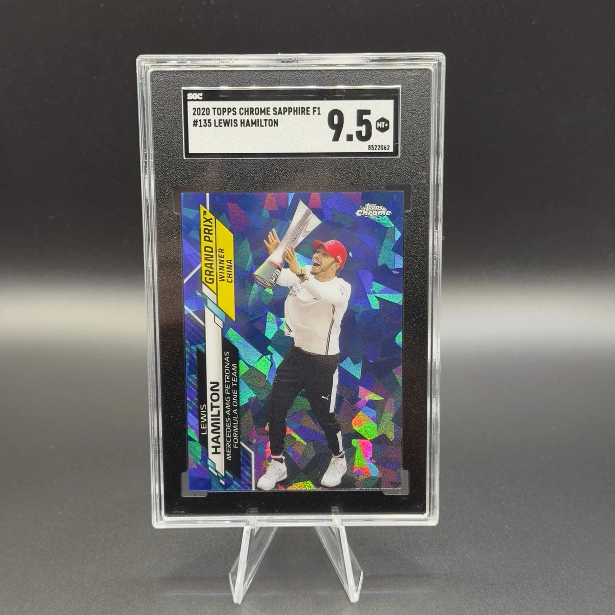2020 Topps Chrome Sapphire Edition Formula 1 - Lewis Hamilton #135