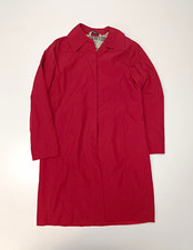 Burberry London Mantel Rot Lang Karofutter Po...