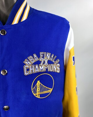 Warriors Jacket Golden State 7 Time NBA Finals Championship