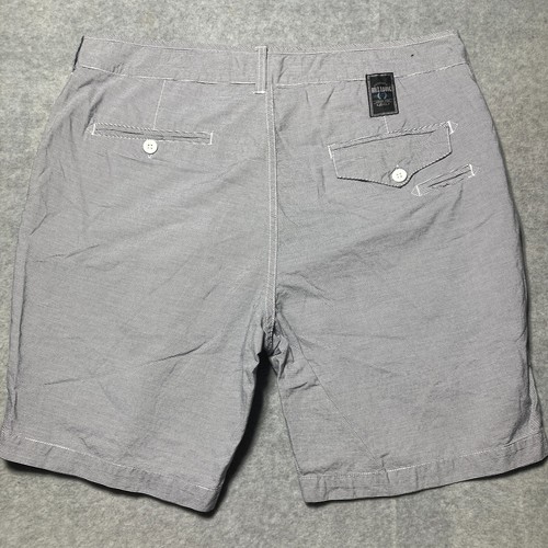 Billabong Mens Size 38 Bermuda Shorts Black Striped Casual - Picture 11 of 12