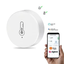 Tuya Zigbee Temperature Humidity Sensor Intelligent Smart Home Hygrometer Monito