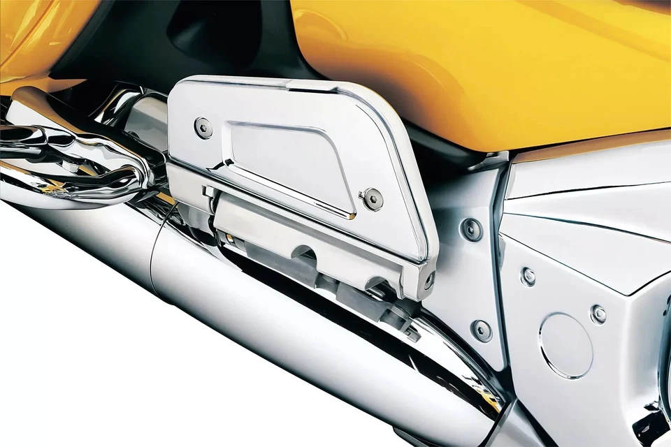 Capa de assoalho de passageiro Kuryakyn 7015 cromada 01-17 Honda GL1800 Goldwing 1800 - Imagem 2 de 4