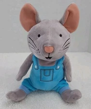 Kohls Cares If You Give A Mouse A Cookie Plush Stuffed Animal Blue Overalls 