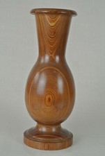 Deutsche Luftwaffe, Kriegssouvenir 1943 Propellerholz-Vase,,Russland Unikat