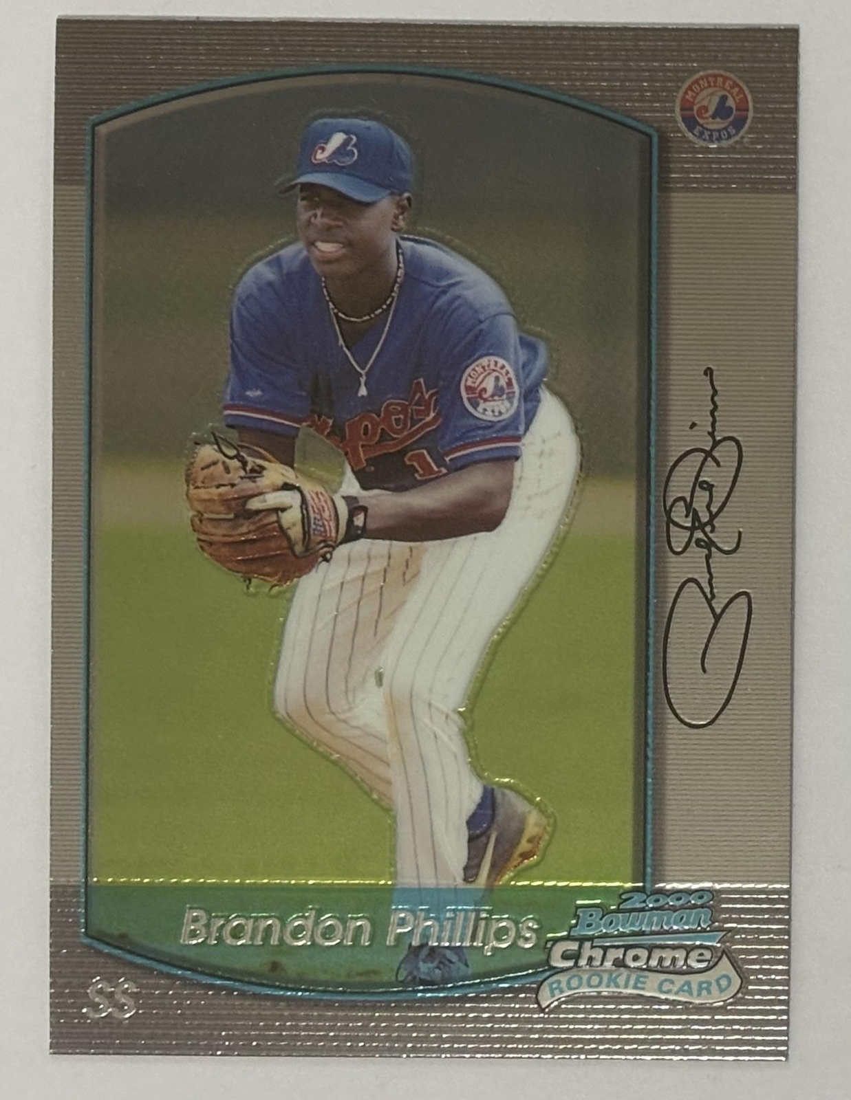Brandon Phillips 2000 Bowman Chrome #347 - Montreal Expos