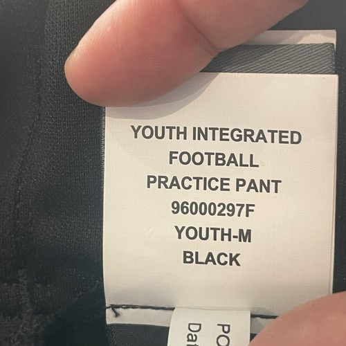 Schutt Integrated Football Practice Pants with Seven Pads Size Youth MEDIUM - Picture 8 of 8