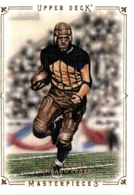 2008 Upper Deck #MPP9 Red Grange Masterpieces Preview Chicago Bears