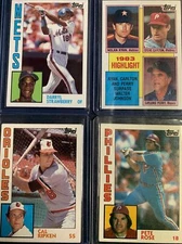 1984 Topps Baseball Cards - U PICK - NM-MINT - 20% Off 4+ - HOF/ALL-STAR/ROOKIES