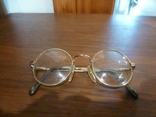 Vintage BerDel Eyeglasses Frames Gold Electroplated Italy Rx