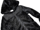 E5 NWT Girls XXS 4/5 SO Luxe Minky Plush Hoodie Jacket Thumb Holes Full Zip — photo 2