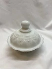 Vintage Milk Glass Soap Dish Bathroom Decore