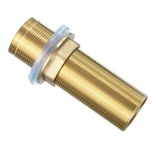 4"Faucet Mount Extension Shank with Nut and Gasket Brass 1PCS