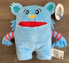 THE TOOTH BRIGADE NEW Blue Monster Tooth Fairy Pillow Size 9" Plush Toy NWT