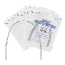 US AZDENT Orthodontic Dental Arch Wire Super Elastic Niti Oval Form Arch Wires