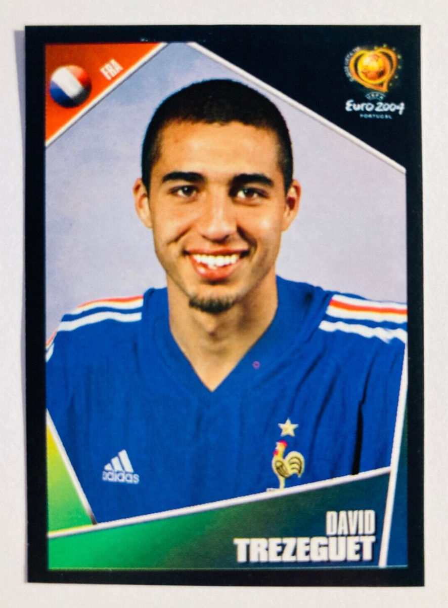 2004 Panini UEFA EURO Portugal # 112 David Trezeguet France