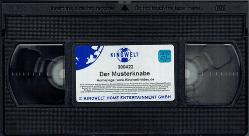 (VHS) Videokassette - Der Musterknabe - Peter Alexander, Cornelia Froboess - Bild 2 von 2