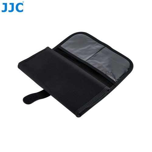 JJC 49mm 52m 55mm 58mm 62mm 67mm 77mm 82 mm FILTER WALLET POCKET CASE BAG - Picture 3 of 6