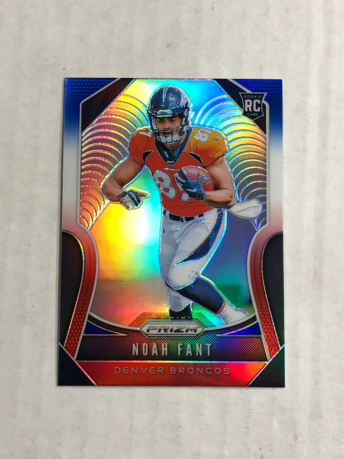 NOAH FANT 2019 Panini Prizm RED WHITE BLUE PRIZM SP BASE RC #365! CHECK MY ITEMS