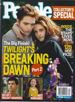Kristen Stewart Robert Pattinson Twilight People Magazine November 2012  