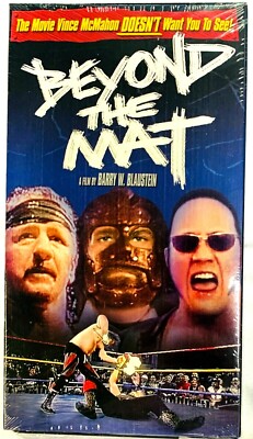 Beyond the Mat (VHS, 2000) Mick Foley, Jake 'The Snake', Terry Funk NEW SEALED 