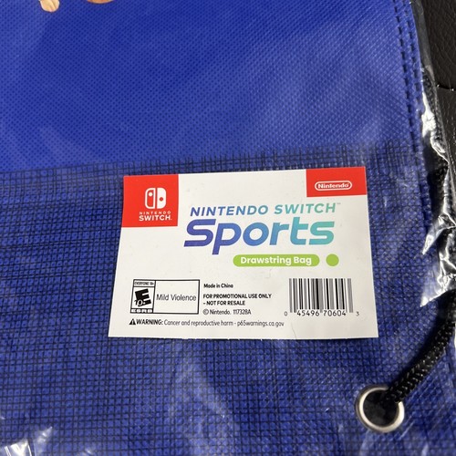 Nintendo Switch Sports Drawstring Bag - Picture 2 of 4