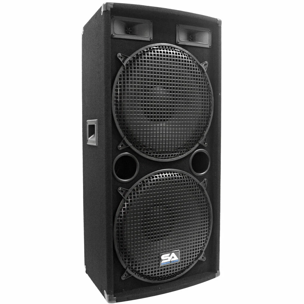 Seismic Audio Dual 15