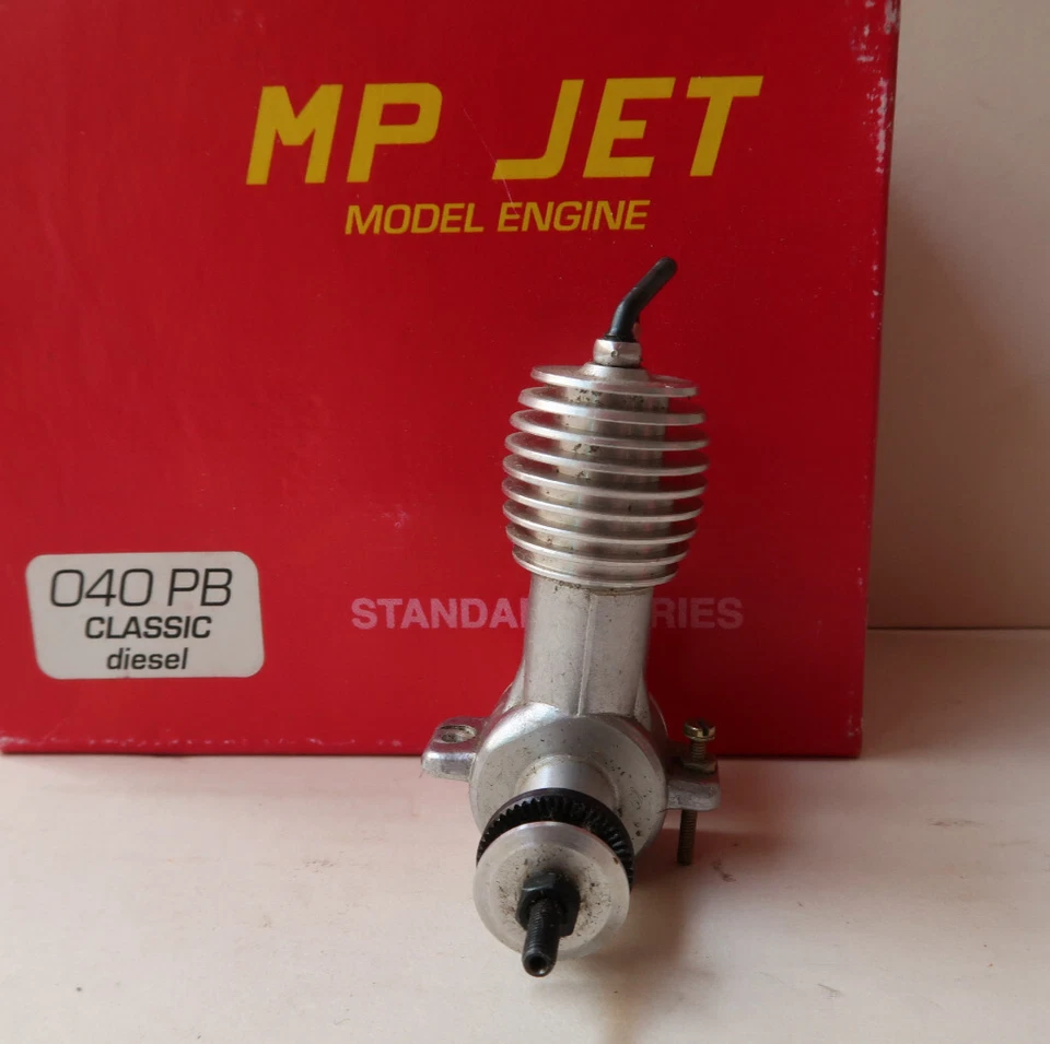 MP JET 040 PB Moteur Ancien RC Classic Diesel Vintage Model Engine Czech 1998 - Photo 4/4