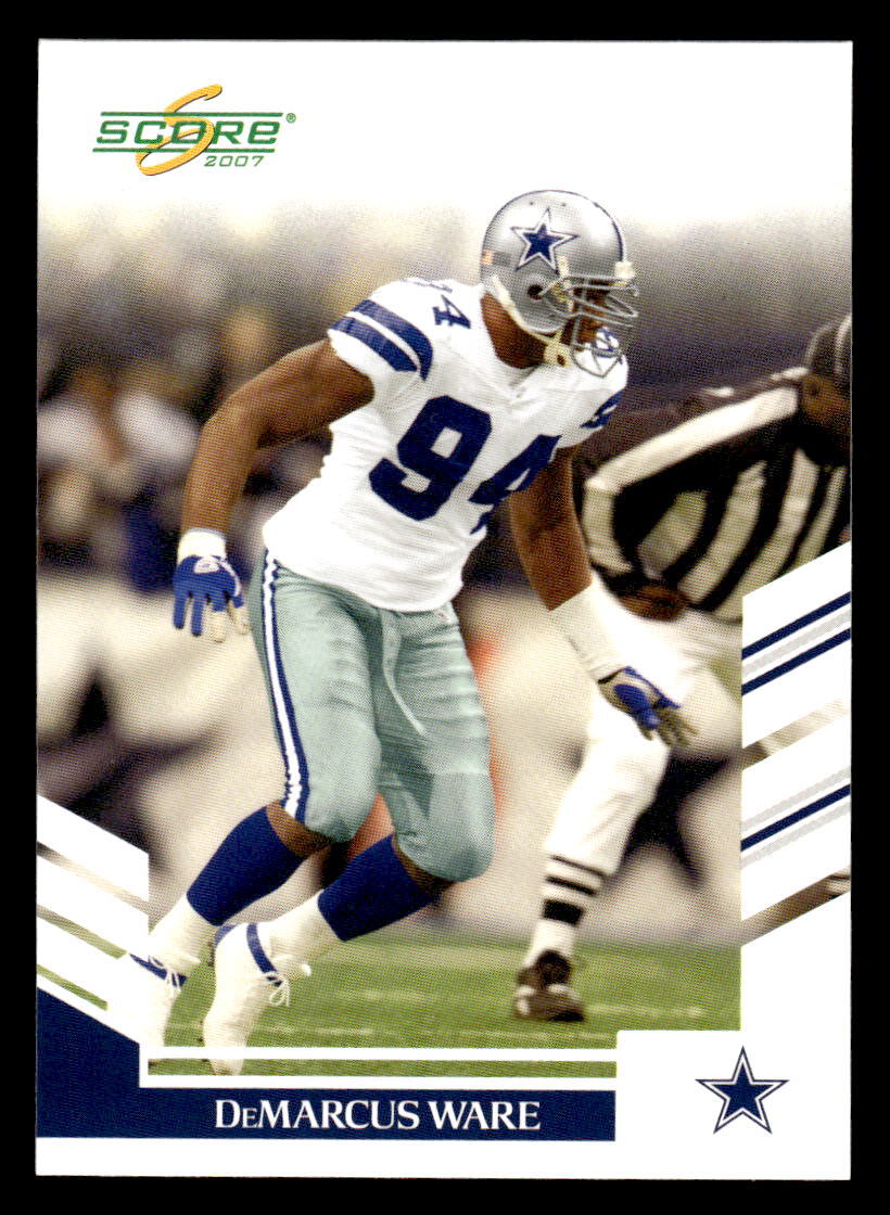 2007 Score DeMarcus Ware #9 Dallas Cowboys Football Card