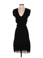 Elegant Black Cocktail Bandage Dress