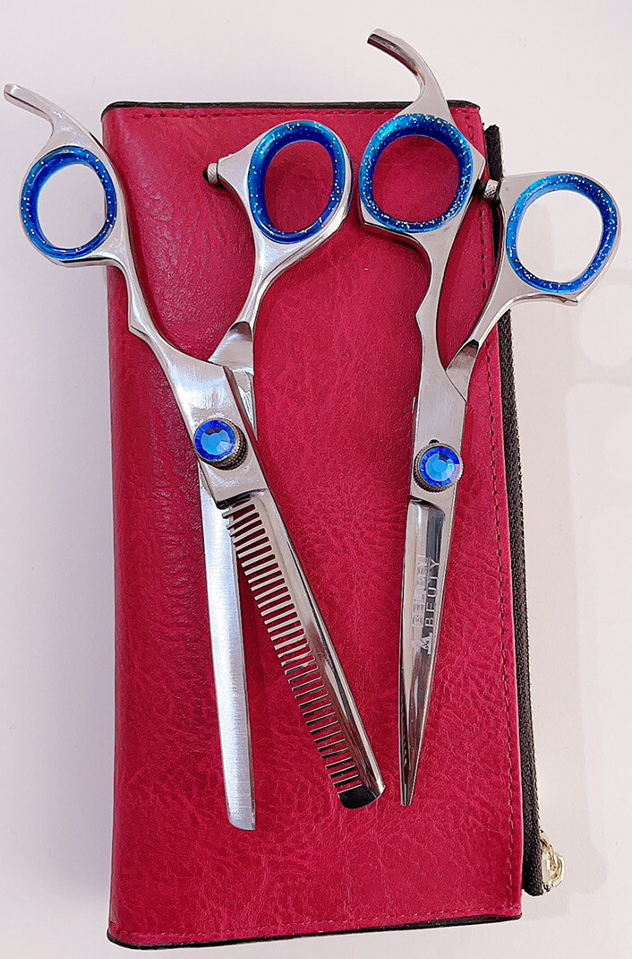 7” Professional Pet Dog Cat Hair Cutting Scissors Grooming Thinning