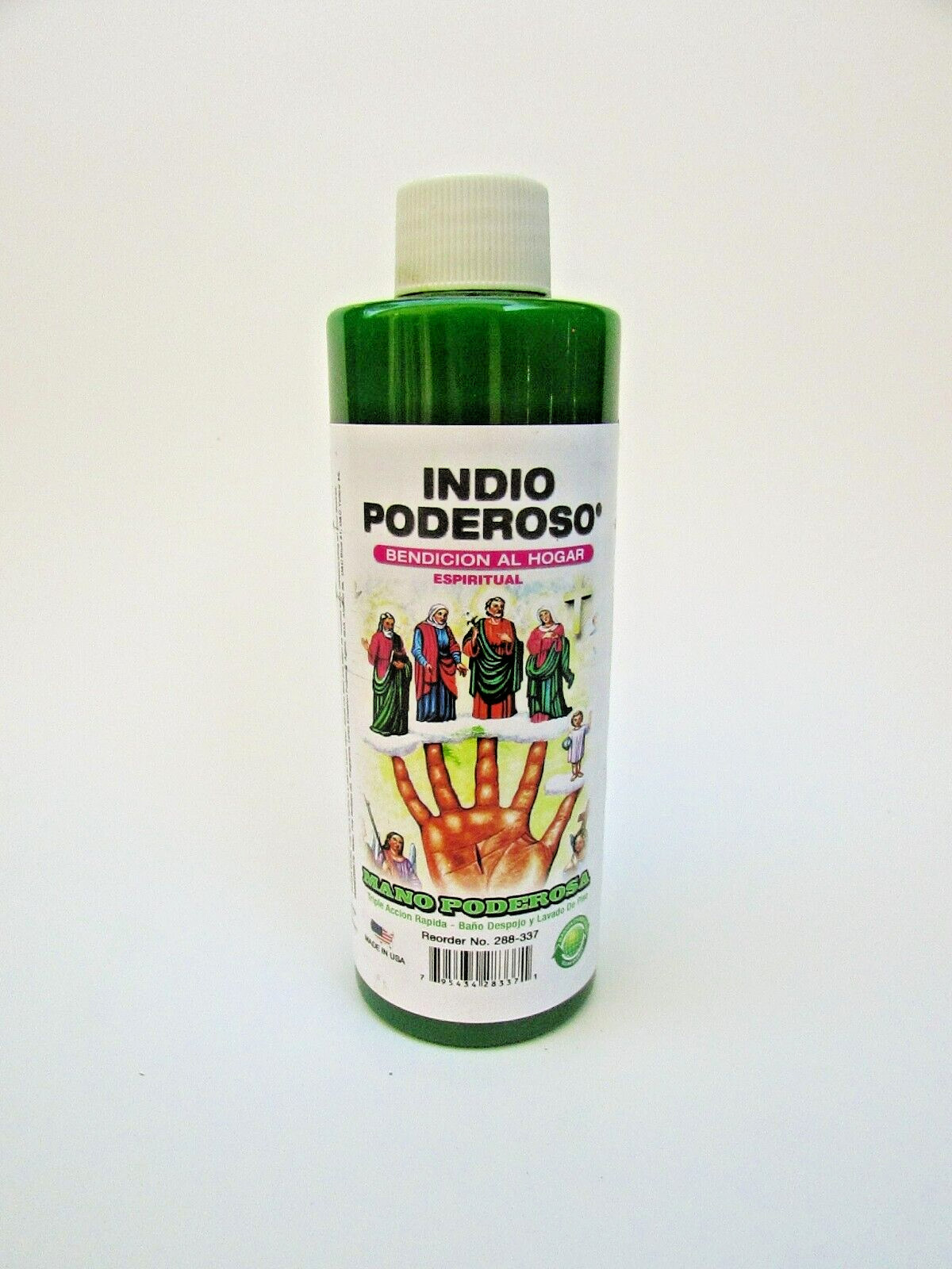 MANO PODEROSA Bano Y Lava Piso / Powerful Hand Spiritual Bath & Floor Wash 8 oz