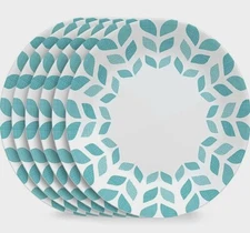 NEW 6 pc set CORELLE Northern Pines Salad Plate Set 8 1/2"