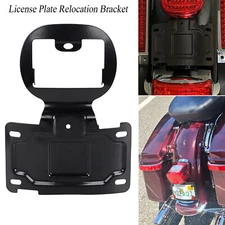 License Plate Frame Relocation Kit For Harley Electra Glide Ultra Classic FLHTCU