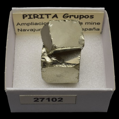 PIRITA Grupos (Mina Ampliacion a Victoria, Navajun, La Rioja) #27102 / Pyrite - 第 1/1 張圖片