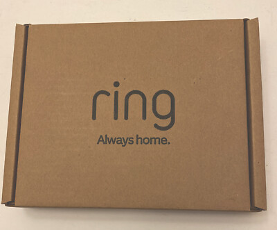 Ring Video Doorbell Satin Nickel and Ring Chime NEW! missing