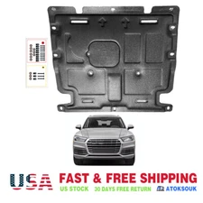 Thick Engine Splash Shield For Audi Q5 2018-2023 Front Engine Guard Hard