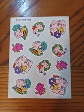 Vintage Trend Stinky Stickers sheet 12 Scratch Sniff Red Hots Dragon T-142