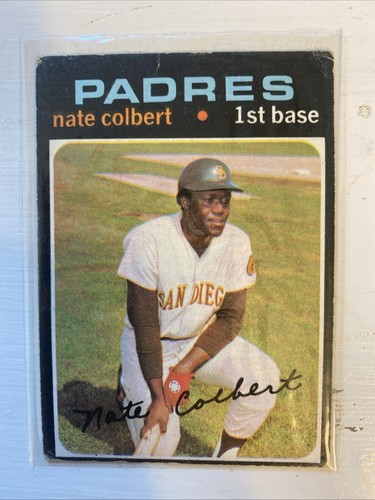 1971 Topps Set Break #235 Nate Colbert Good *CaryGlobal*