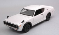 Maisto 1/24 Nissan Skyline 2000 Gt R 1973 Weiss Statisches Modell Diecast