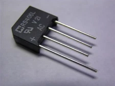 5 Rectron RS406L 560V 4A Single-Phase Silicon Bridge Rectifiers