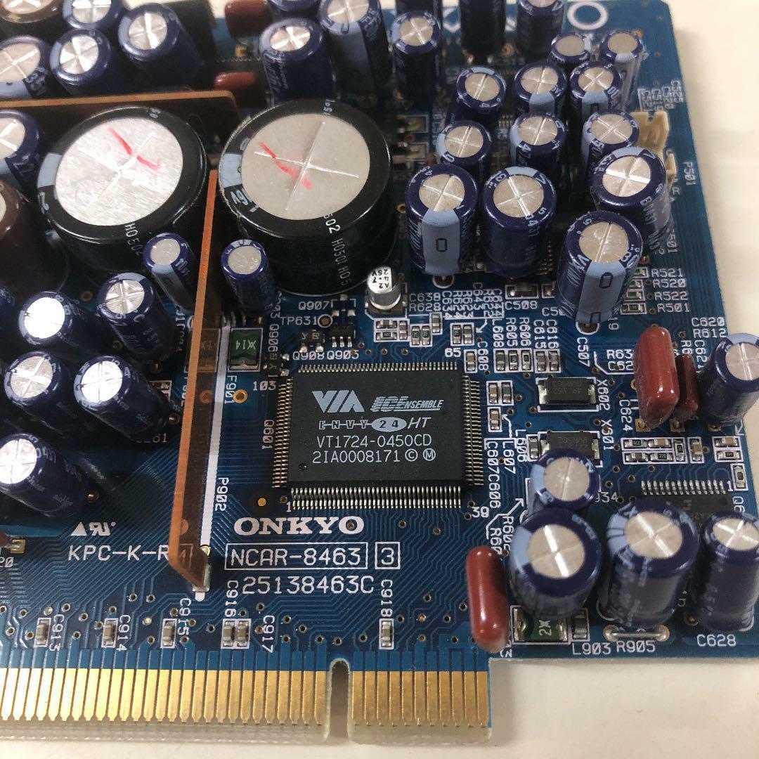 ONKYO WAVIO PCI Audio Board SE-150PCI Sound Card Audio Interface