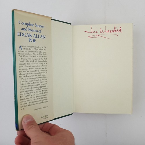 Complete Stories and Poems of Edgar Allan Poe (Book Club Edition) HC DJ 1966 - Imagen 2 de 9