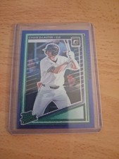 2025 Panini Donruss - Optic Rated Prospects Chase Delauter #107 Blue Velocity...